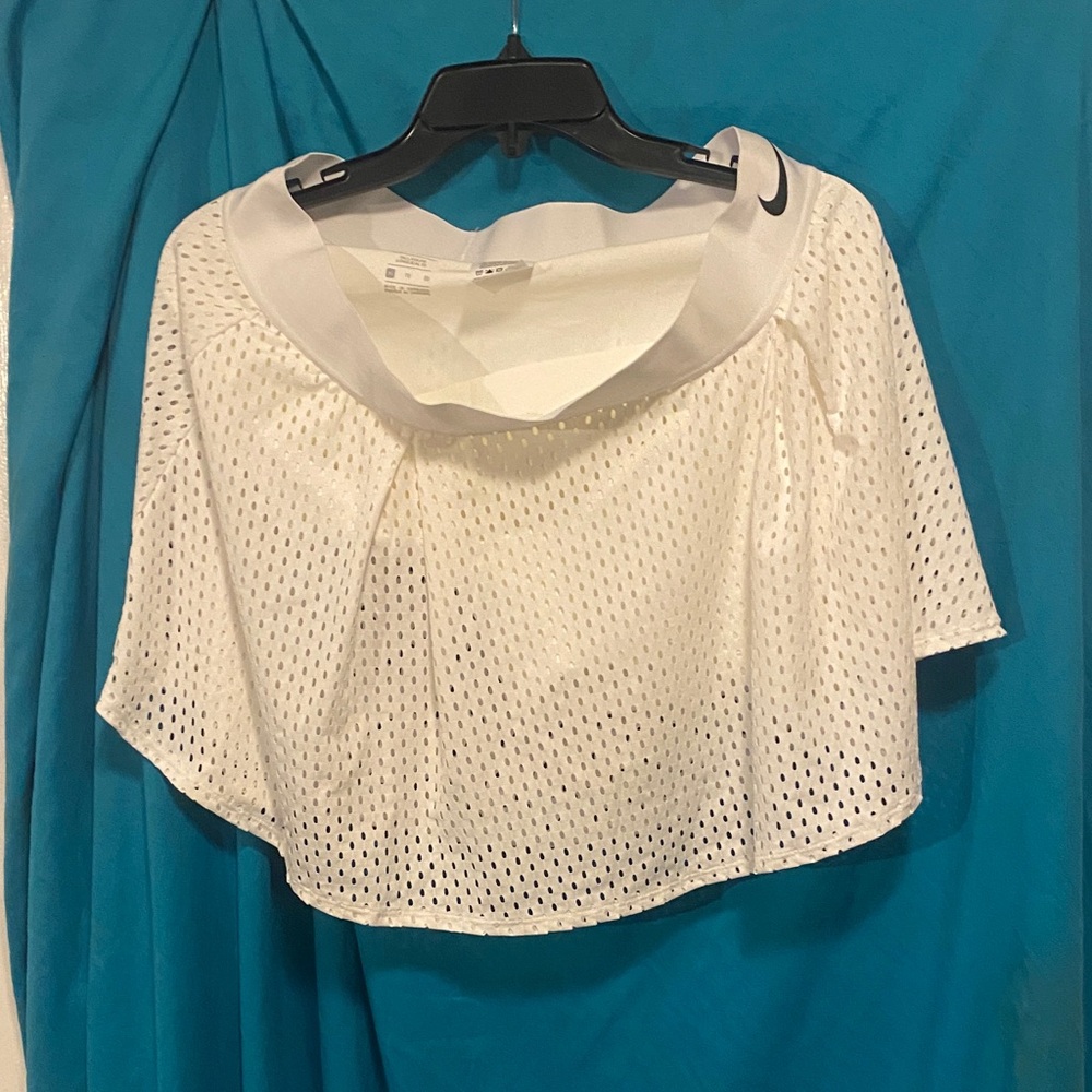Nike White Eyelet Women's Mini Skirt